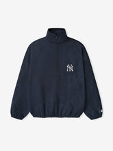 Yankees Suede Fleece Modern Half Zip